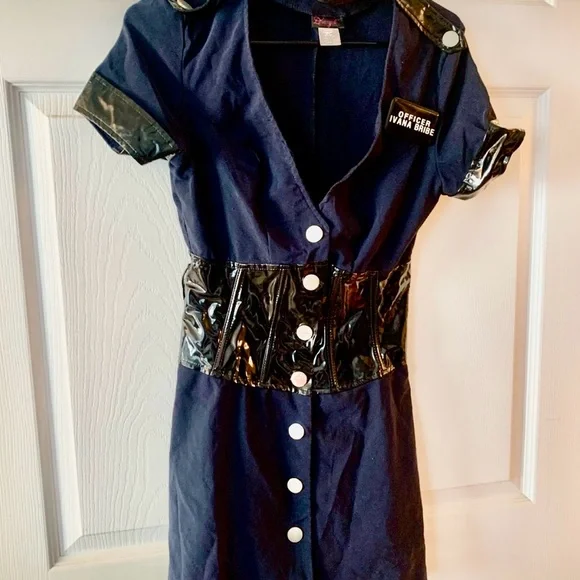 Halloween Dreamgirl Sexy Cop Costume Small - Picture 2 of 8
